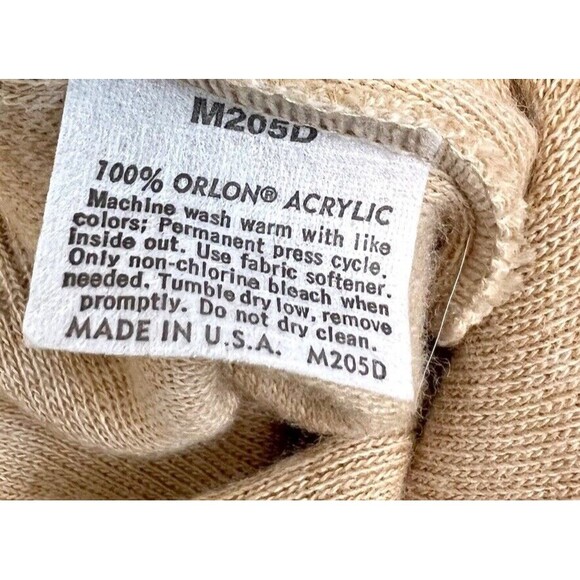 Vintage Jantzen Mens USA Classic V Neck Knit Sweater Pullover Orlon Size L - Picture 6 of 13